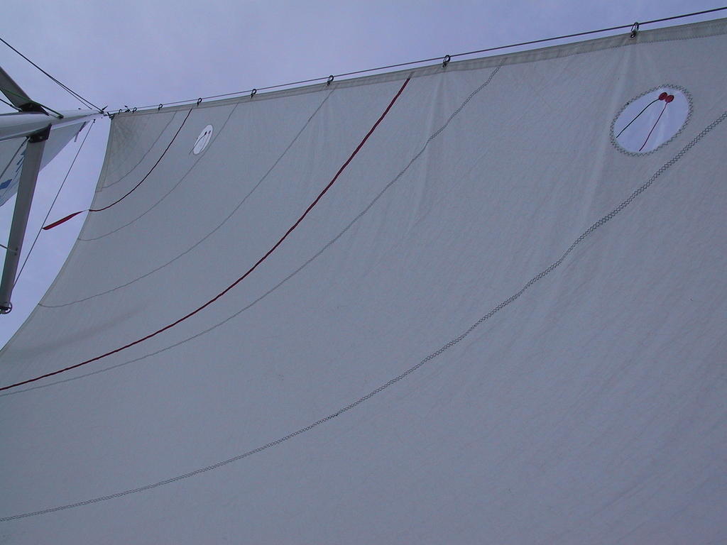 Peiks WB-sails genoa 2
2-3 m/s AWS, vanterna släppta fyra varv.