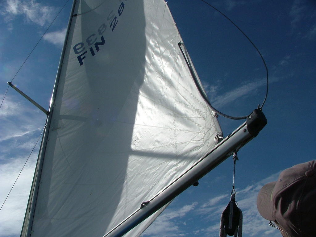 Kippari ihailee uutta isoa (PH Sails)