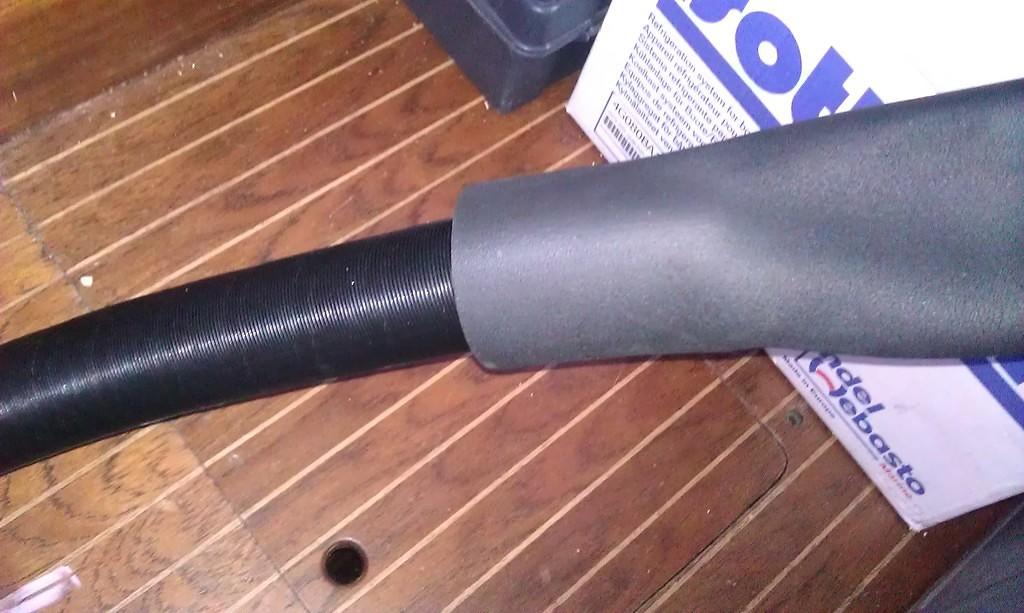 24.5 Uutta lämppärinputkea, kiitos Joakim! Sekä solumuovieristettä Ø 64 mm sisä.