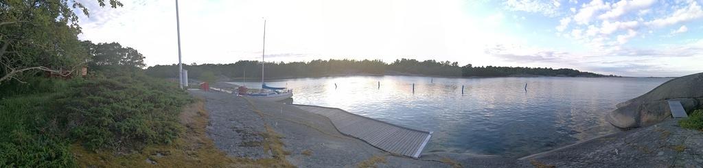 Kråkskär, NJK:n saari, panoraama.