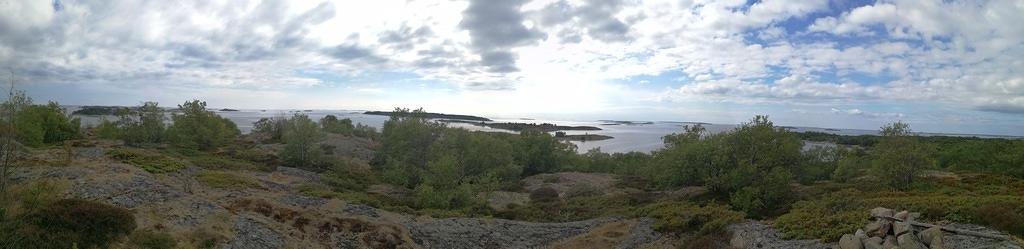 Brunskärin itäinen huippu, panoraama