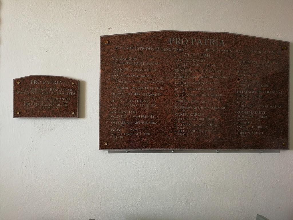 4.7 Ramsskär-träffenin yhteydessä järjestettiin Bengtskär-vierailu. 