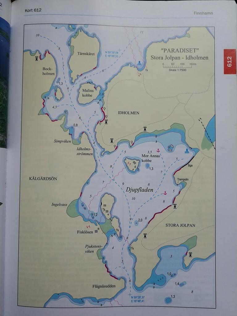 IMG 20190712 12.7 Vähän otteita Arholma - Landsort satamakirjasta Paradiset