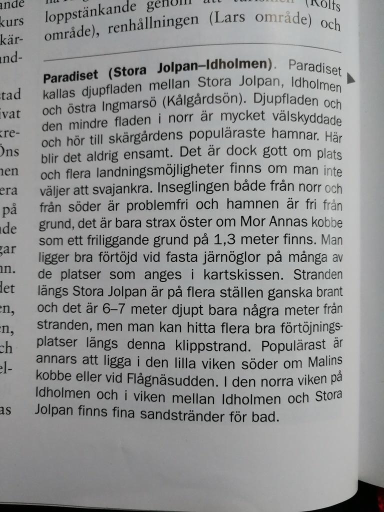 12.7 Vähän otteita Arholma - Landsort satamakirjasta