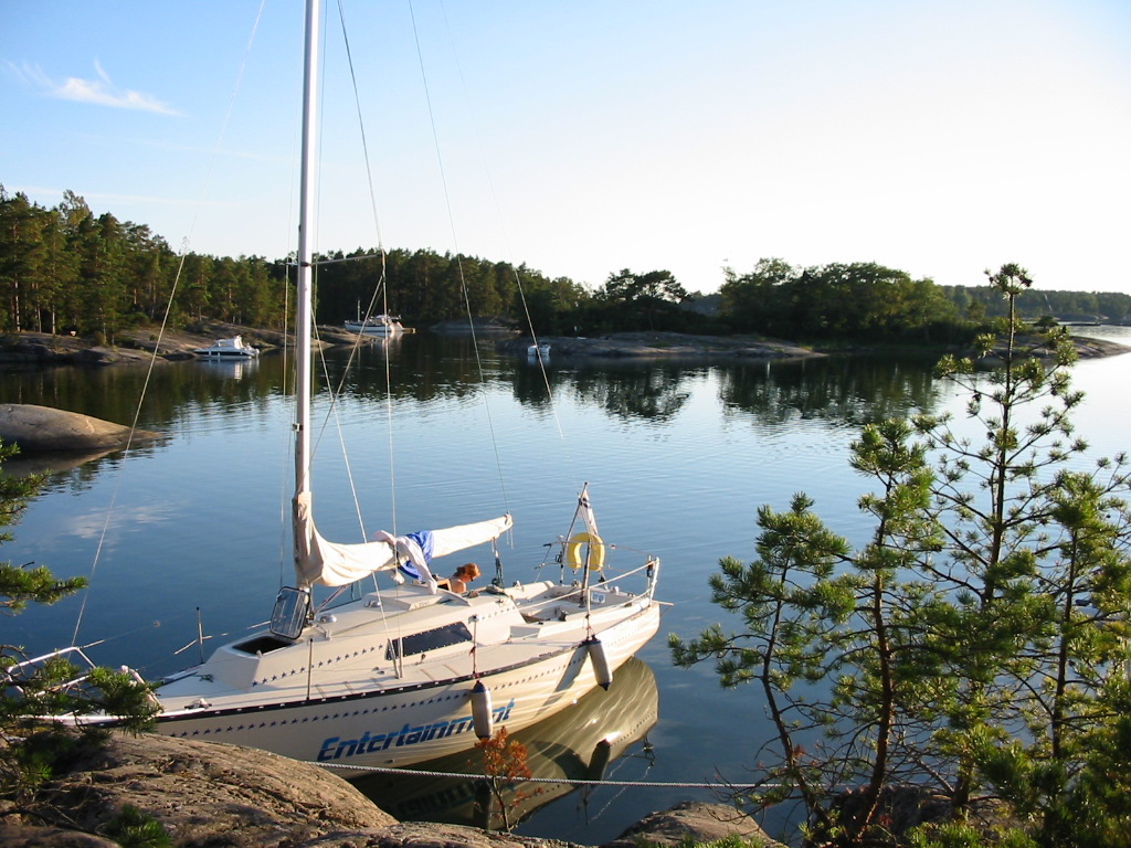 Idyllistä maisemaa a'la Fladalandet... 