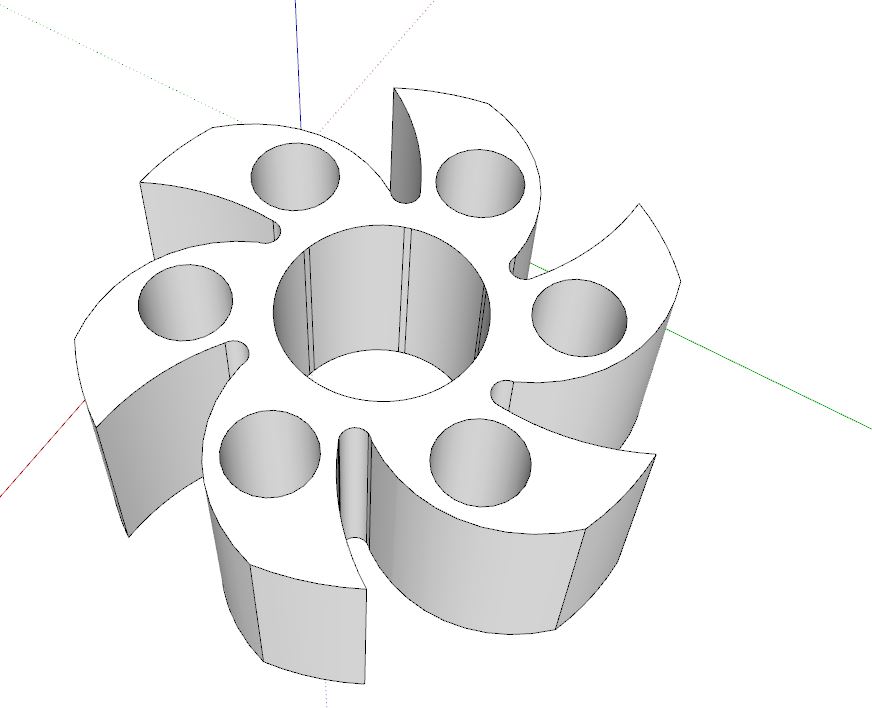 Sattui olemaan hyllyssä 4mm läpimittaisisia 10mm magneetteja, joten käytin niitä. Ohuempi olisi ollut parempi, mutta kyllä nuoki