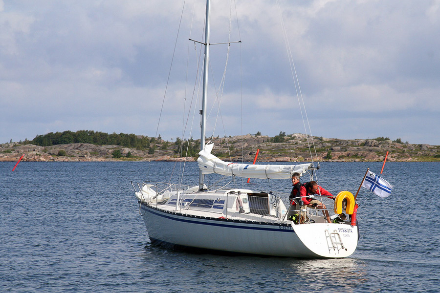 Subbota leaves Utö. 2009.