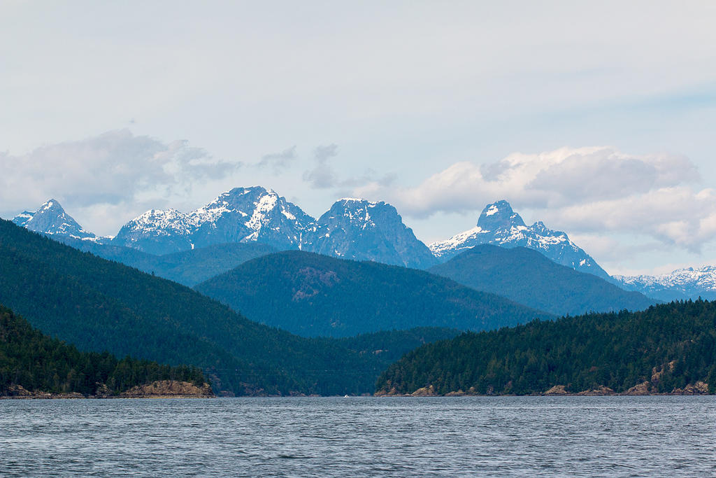 Jervis Inlet. Sunshine Coast.