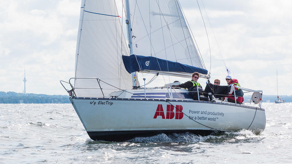 s/y Electrip returns home after Helsinki-Tallinn race. 17.8.2014.