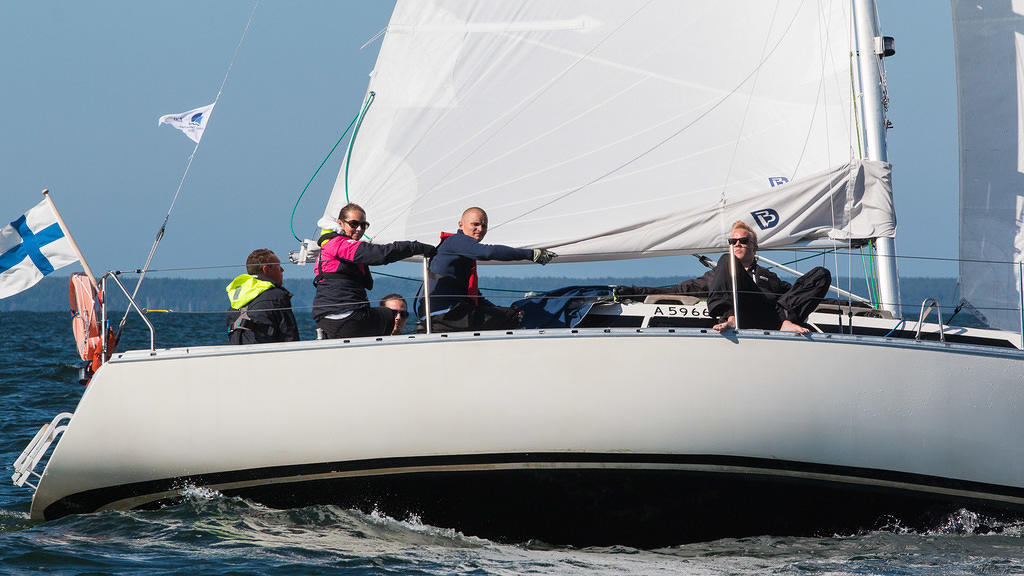 s/y Karoliina returns home after Helsinki-Tallinn Race 16.8.2015.