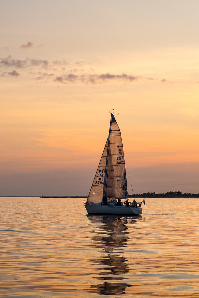 s/y Melissa on Helsinki-Tallinna Race, 17.08.2018.