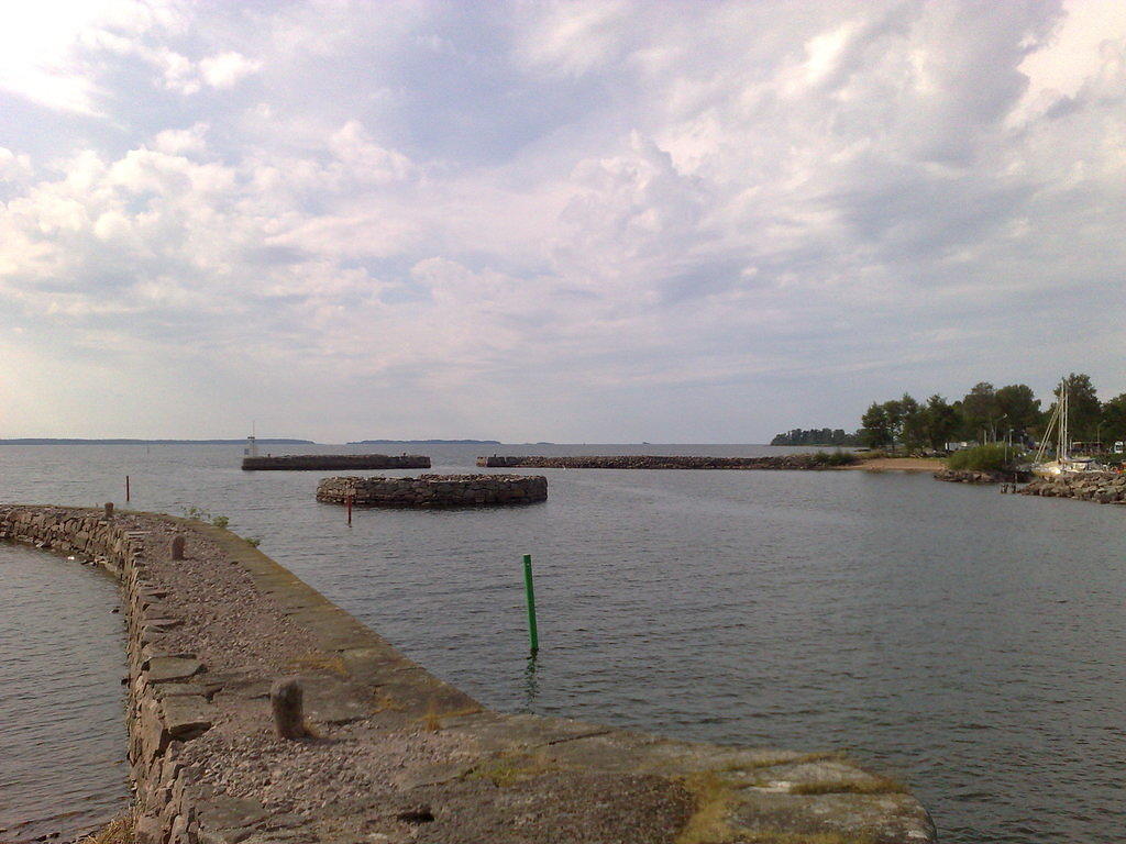 Sjötorp saavutettu ja edessä Vänern. 