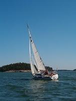 s/y Ethel, Barösundin lounaispuolella heinäkuussa 2003