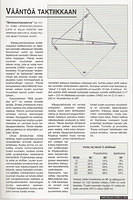 WB-Sails News 1/95 Vääntöä taktiikkaan