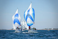 Estelle johtaa Charlottaa Ja Melissaa
©sailpix