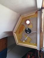 11.6 Aivan kuten Merellissä halusin vähän enemmän tilaa tuohon joten laitoin 20 x 40 mm listaa (bauhaus) tuonne ympärille liimam