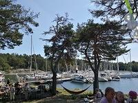 19.7 Seuralla on satama Bodön pohjoiskärjessä. Kuulin että saarten välisessä salmessa on uusi vierassatama ja joku on tehnyt pol