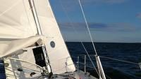 Lisää kryssiä. Mukamas 13 m/s tulliniemen mukaan. Oikeasti 8-9