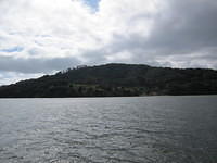 Lauantain kisassa kierrettiin paikallinen nähtävyys, Angel Island