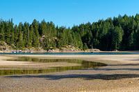 Mansons Landing - lagoon on the inside in Low Low Water.