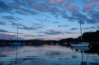 Gorge Harbour anchorage.