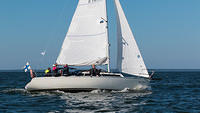 s/y Karoliina returns home after Helsinki-Tallinn Race 16.8.2015.