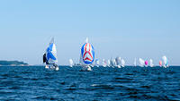 s/y Anneli and s/y Melissa racing on LM 2016, 2.7.2016.