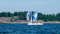 s/y Anneli and s/y Melissa racing on LM 2016, 2.7.2016